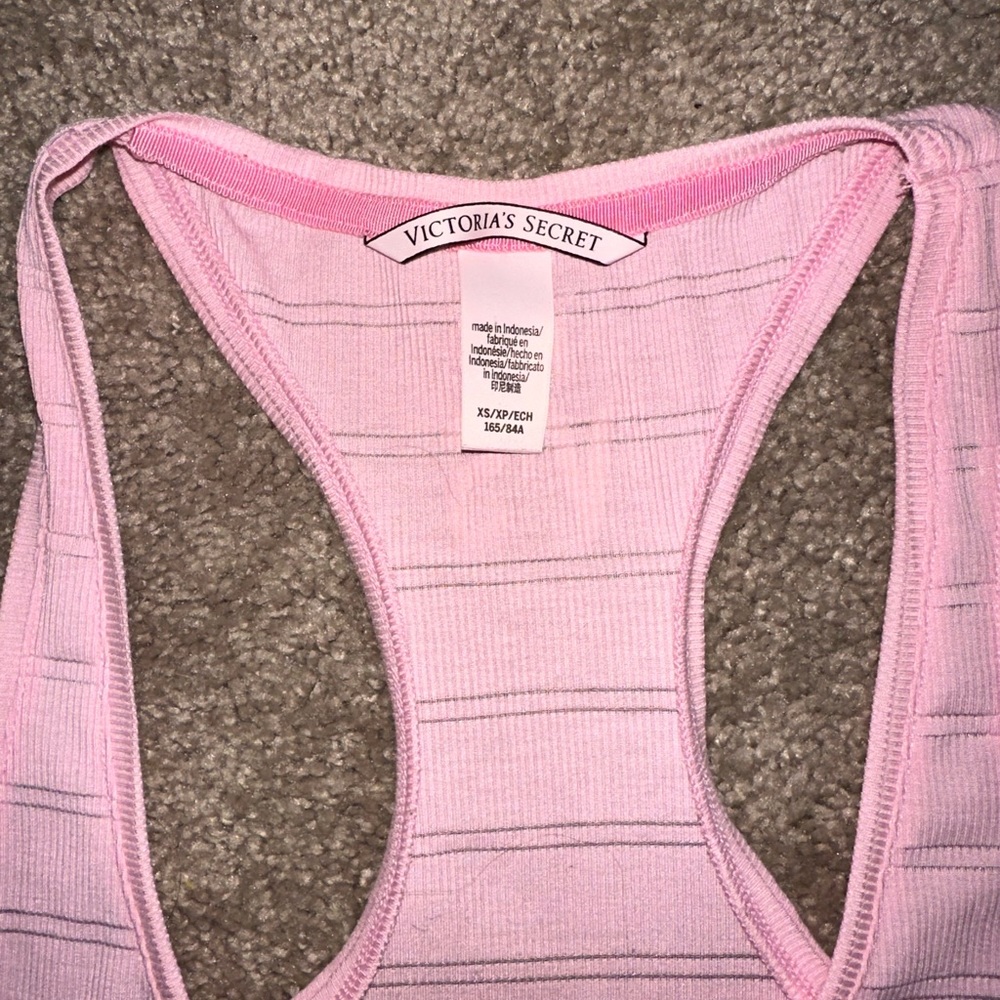 Pink Racerback Tank - Picture 2 of 3